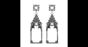 Restyle - Cathedralis Oorbellen - Zilverkleurig