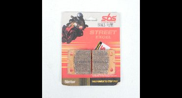 Plaquette de frein SBS pour Moto MZ 500 Saxon 1992 à 1997 AV Neuf