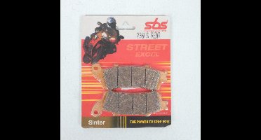 Plaquette de frein SBS pour Moto Honda 1800 Goldwing 2013 à 2015 SC68E / AV Neuf