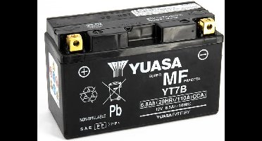 Batterie SLA Yuasa pour Moto Ducati 899 Panigale 2014 à 2016 YT7B / 12V 6.8Ah Neuf