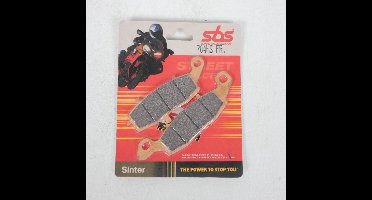 Paar SBS remblokken voor motorfiets Suzuki DL 1000 V-strom 2002-10 704HS