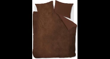 At Home by BeddingHouse Tender dekbedovertrek - Lits-Jumeaux - 240x200/220 - Bruin