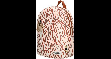 Zebra Trends Mila Rugzak - Zebra bruin