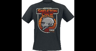 Star Wars Skeleton Crew - SM-33 Retro Heren T-shirt - zwart - L