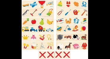 Houten spel Cross out - Hape - vanaf 4 jaar