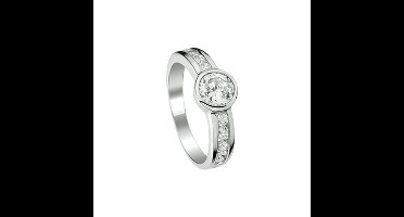 The Kids Jewelry Collection Ring Zirkonia - Zilver