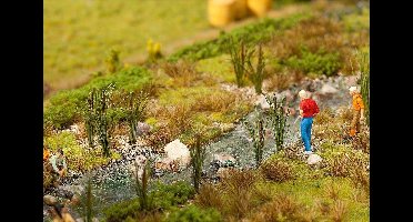 Faller - 24 Kattenstaarten/riet - modelbouwsets, hobbybouwspeelgoed voor kinderen, modelverf en accessoires