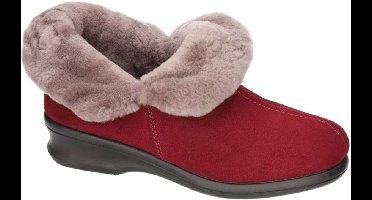 Rohde -Dames - bordeaux - pantoffels - maat 36.5