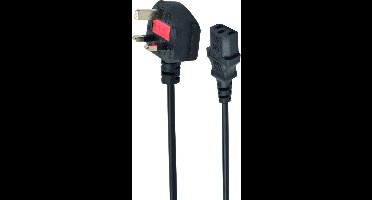 inwendige zekering UK geaard netsnoer (C13), 1,8m VK england