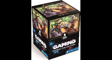Clementoni - Puzzel - 500 Stukjes - Magic: The Gathering - Cube - Puzzel Voor Volwassenen