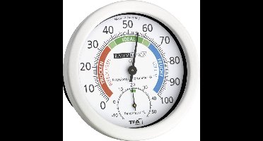 Thermo- en hygrometer 45.2028 (Ø) 120 mm