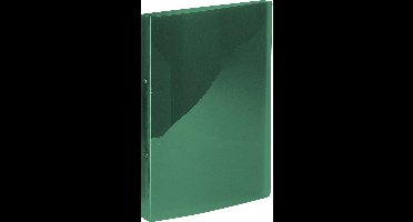 Kangaro ringband - A4 - 2-rings - PP - rugbreedte 16mm - transparant groen - K-58190619