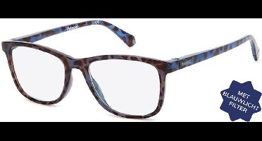 Leesbril Polaroid PLD0033 Met Blauw Licht Filter-Azuur Havanna-+3.00