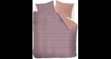 At Home by BeddingHouse All Lines Dekbedovertrek - Tweepersoons - 200x200/220 cm - Lila