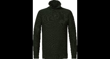 Petrol Industries - Heren Fijngebreide Pullover - Bruin - Maat M