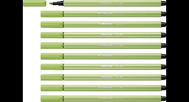 STABILO Pen 68 - Premium Viltstift - Pistache - Doos 10 stuks