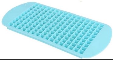 *** 160 Mini IJsblokjes - Vierkante vorm Siliconen ijsblokjesmal - Cocktails - van Heble® ***