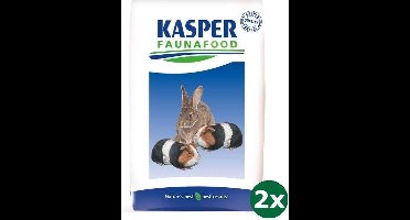 2x20 kg Kasper faunafood konijnenvoer / korrel sport