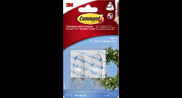 Bevestigingsstrip Command 3M 2 medium ovale haken
