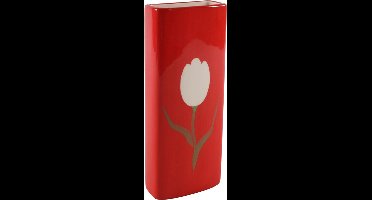 Svenska Living luchtbevochtiger radiator - rood - porselein - 20 x 8 x 4 cm - waterverdamper kinderkamer