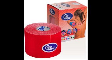 Kinesio Cure Tape - doos - 6 rollen - rood
