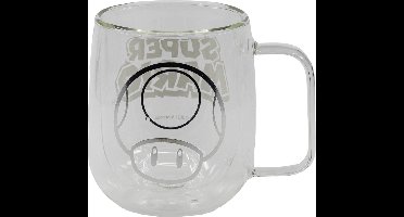 SUPER MARIO - Glass Mug - 290 ml