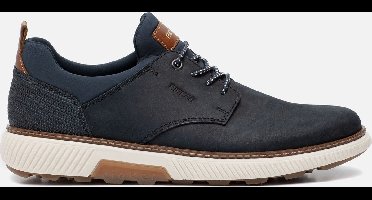 Rieker Sneakers blauw Leer 302229 - Heren - Maat 41