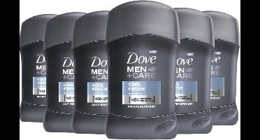 Dove Men Care Cool Fresh Deodorant - 6 x 50 ml