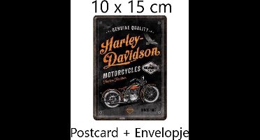 Wandbordje  - Harley Davidson Timeless Tradition