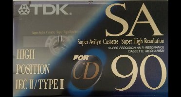 TDK SA-90ET Cassettebandje