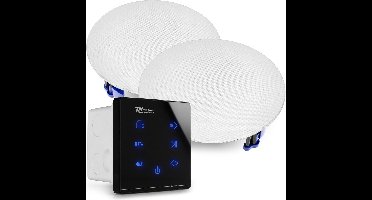 Inbouw versterker met 2 plafondspeakers - Power Dynamics Powerline A50BSet