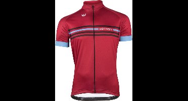 Vermarc Attaco SP. L. Fietsshirt Rood/Blauw Maat XL