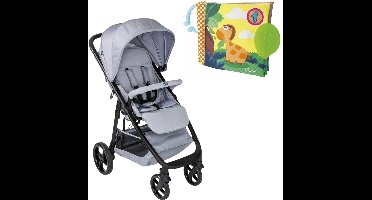 Chicco bundel - Buggy Multiride - Light Grey & Babyboekje Junior 19 X 19 Cm Polyester Geel/groen