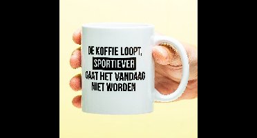 Ditverzinjeniet.nl Mok De koffie loopt