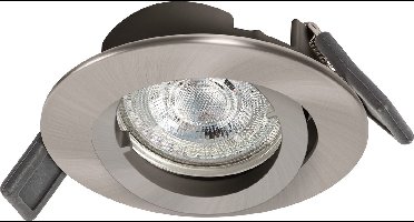 LEDVANCE Spotverlichting: voor plafond, GU1-, RECESS DOWNLIGHT TWISTLOCK GU1- / 4,3- W, 22-…24- V, stralingshoek: 36, Warm White, 27- K, body materiaal: aluminum, IP2-