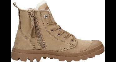 Palladium Pampa Hi Veterschoenen Hoog - gebroken wit - Maat 37
