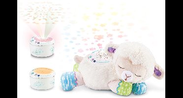 VTech baby nachtlamp schaap 3-in-1 met lichtprojectie en muziek.
