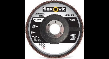 Flexovit vlaklamelschijf alox - 125x22mm - K120