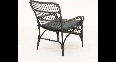 Vita Lester loungestoel zwart