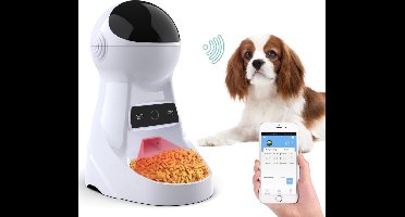 Currero Automatische Voerbak Kat - Voerdispenser Kat - Automatische Voerbak - Met Camera - Kat - Hond