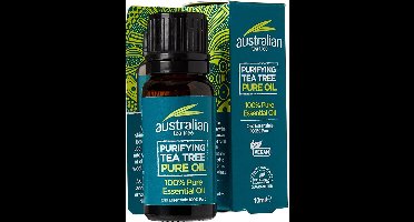 Australian Teatree Essential Oil - Tea tree Oil - acne - ontstekingsremmend - aften - zuivering - 10 ml flesje - druppeldop