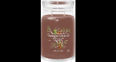 Yankee Candle - Praline & Birch Large Jar Geurkaars - 90 branduren - twee lonten
