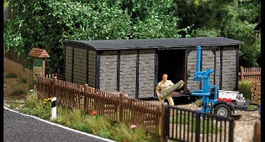 Busch - Behelfsschuppen Tt (5/21) * - BU8774 - modelbouwsets, hobbybouwspeelgoed voor kinderen, modelverf en accessoires