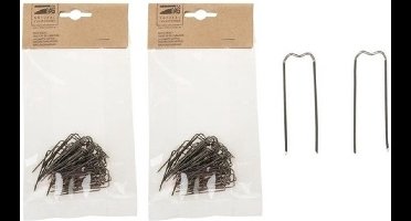 Dijk Natural Collections Steekkrammen klemmen - 100x - 1.5 x 4 cm - patentkrammen