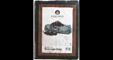 Everlands Kerstboom opbergzak - 72 x 142 cm - voor kerstboom tot 210 cm - polyester - kunstboom opruimen/opbergen