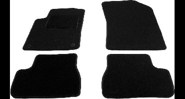Automatten op maat - zwart stof - geschikt voor Citroen DS3 vanaf 2009