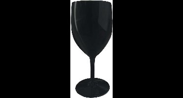 Splash-X Kunststof Wijnglas Eva 27cl | black