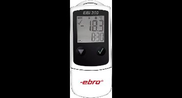 ebro 1340-6331 EBI 310 Temperatuur datalogger Te meten grootheid Temperatuur -30 tot 75 °C