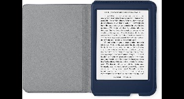 Kobo Clara 2E Hoes voor eReader - SleepCover Basic - Blauw - Slaapfunctie