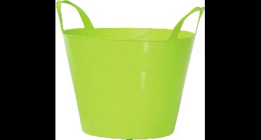 Prosperplast Flexibele Emmer - 15 liter - groen - wasmand - kuip - flexibel - met handvaten